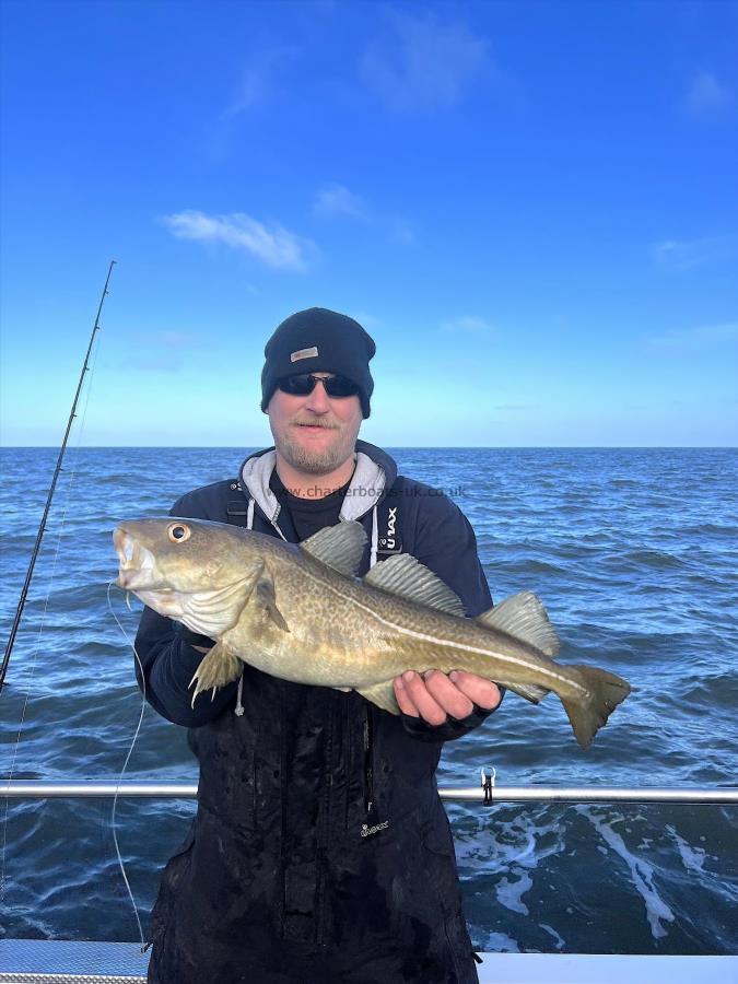 4 lb Cod by Jim Lister
