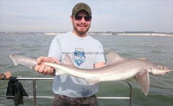 7 lb 6 oz Starry Smooth-hound by Bob Marshall