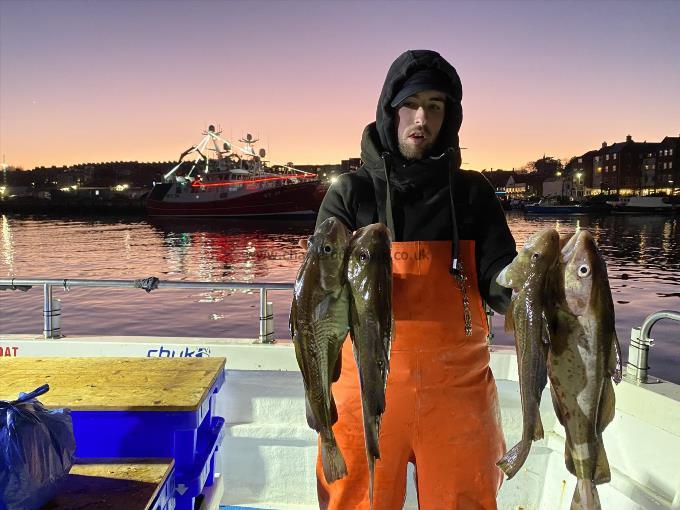 5 lb 2 oz Cod by Fergus.