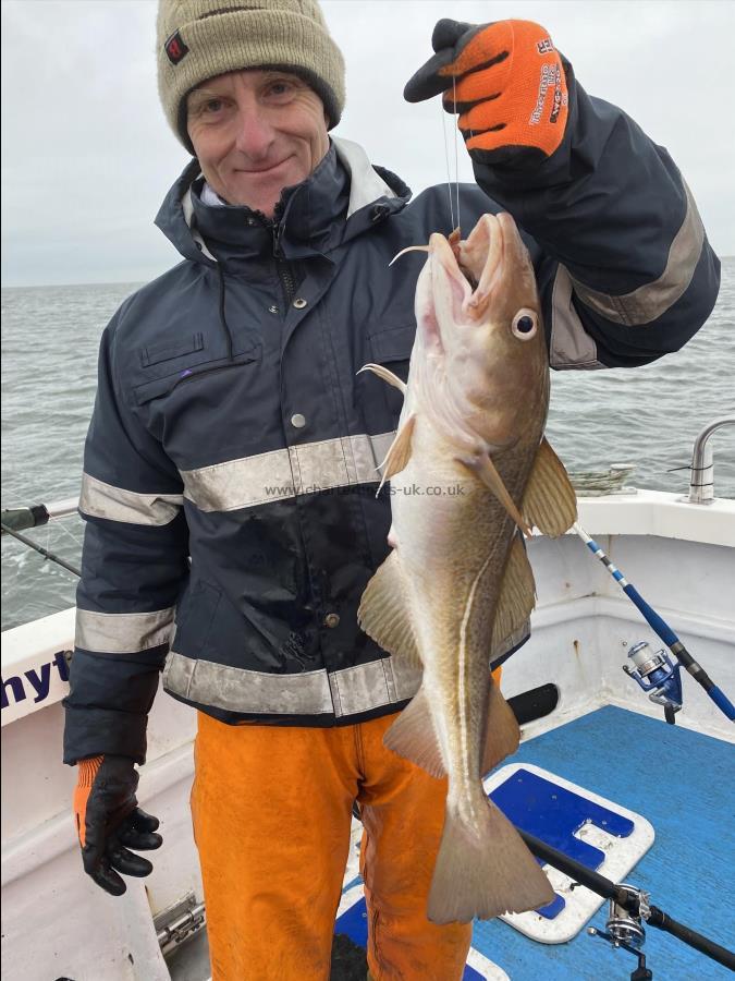 4 lb 8 oz Cod by Simon.