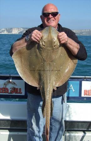 17 lb 13 oz Blonde Ray by Peter Thwaites