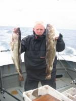 10 lb Cod by James Colledge from Guisborough.