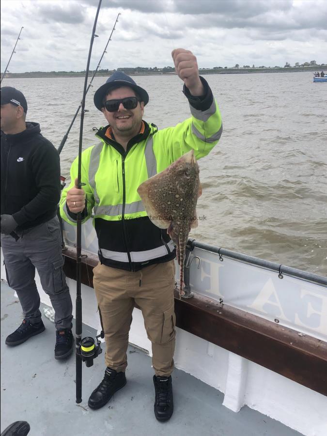 5 lb 1 oz Thornback Ray by Unknown