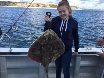 13 lb Undulate Ray by Miss Evans