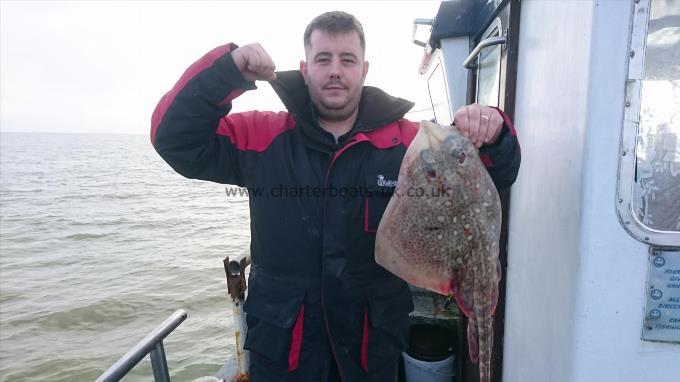 5 lb 2 oz Thornback Ray by Gary from Kent