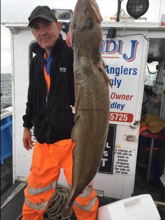 12 lb Ling (Common) by scotty nice ling on HEIDI J 29th sept