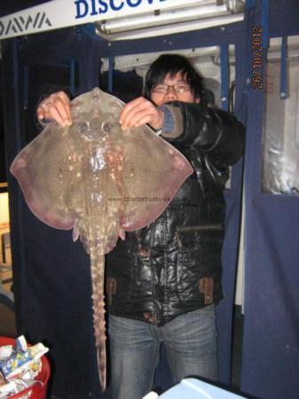 7 lb 6 oz Thornback Ray by Long