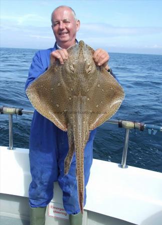 14 lb 14 oz Blonde Ray by Dave Metcalf