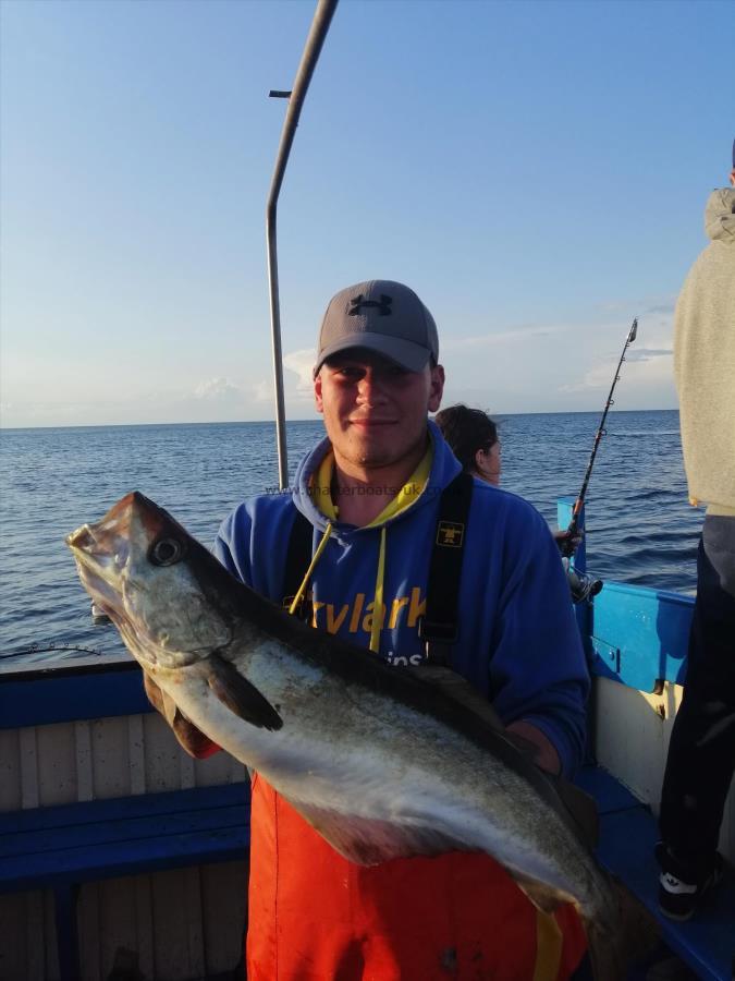 10 lb 6 oz Pollock by Josh Harris