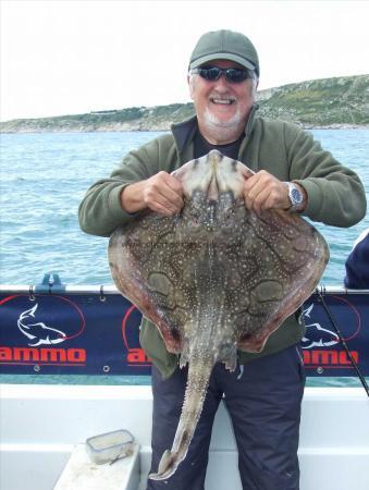 14 lb 12 oz Undulate Ray by Peter Mullins