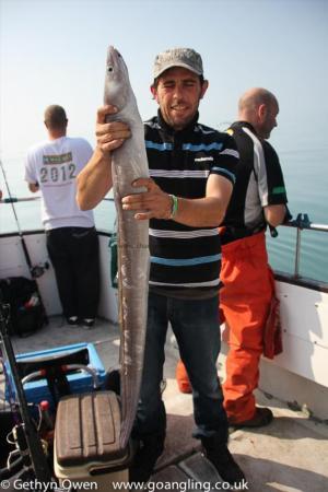 10 lb Conger Eel by Bryn Jones