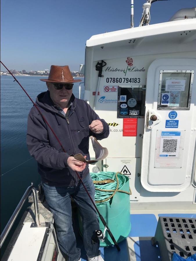 1 lb 4 oz Plaice by Rick