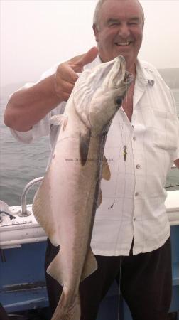 9 lb Pollock by doctor paul gets a good pollock near flamboro head