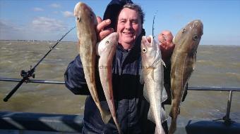 3 lb 4 oz Cod by John from Broadstairs