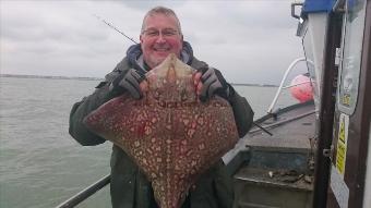 13 lb 4 oz Thornback Ray by Gary from london