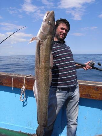 21 lb 10 oz Ling by Unknown