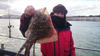 5 lb 4 oz Thornback Ray by Martin from Kent