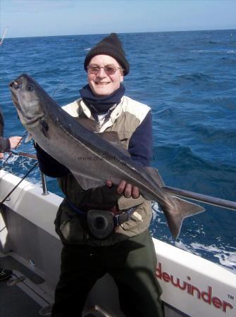9 lb 8 oz Coalfish (Coley/Saithe) by Unknown