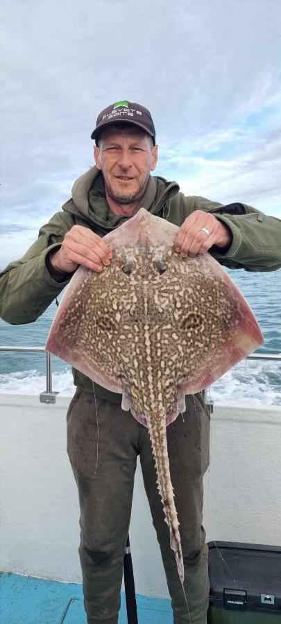 9 lb Thornback Ray by Unknown