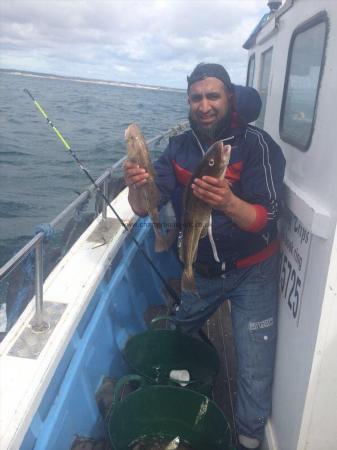 2 lb 4 oz Cod by Zeb Karim