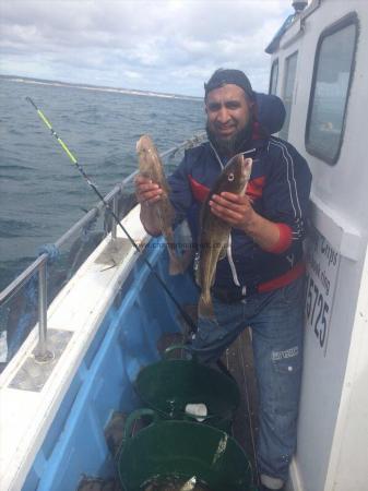 2 lb 4 oz Cod by Zeb Karim