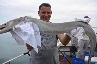 20 lb Conger Eel by Stephen Wake