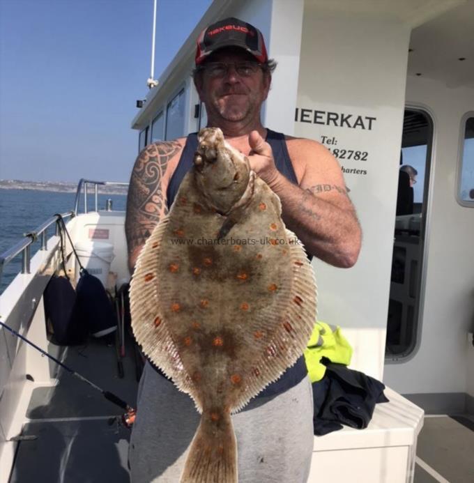 4 lb 8 oz Plaice by Unknown