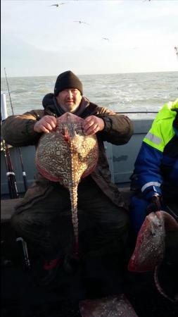 12 lb Thornback Ray by Peter