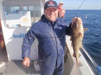 5 lb Cod by Ray Weatherall from Nottingham.