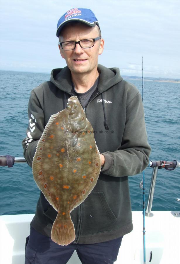 2 lb 13 oz Plaice by Stephen Clark