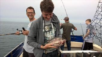 2 lb Black Sea Bream by Stephen Wake