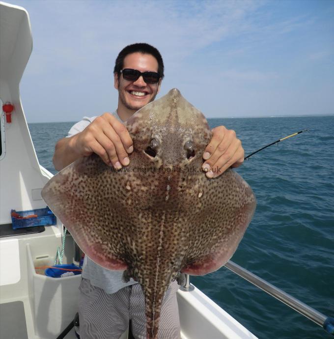 10 lb 7 oz Thornback Ray by unknown