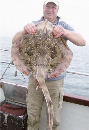 14 lb 4 oz Undulate Ray by Pete