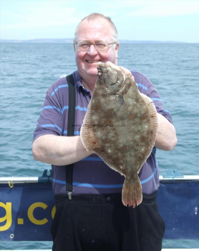 4 lb 8 oz Plaice by Bill Oliver