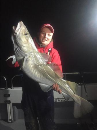 26 lb 2 oz Cod by Kody sherwood