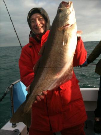 18 lb 7 oz Pollock by nigel