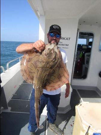 12 lb 6 oz Undulate Ray by Dan Spearman