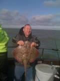 11 lb Thornback Ray by Fatty boom boom