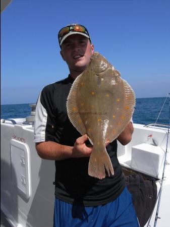 4 lb 2 oz Plaice by Unknown