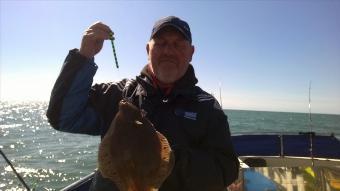 2 lb 8 oz Plaice by Stephen Wake