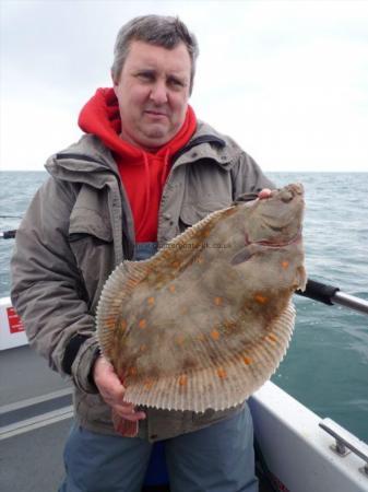 6 lb Plaice by Lou Edwards