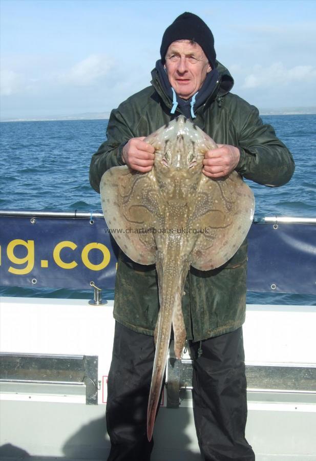 11 lb 8 oz Undulate Ray by Harry Humphries
