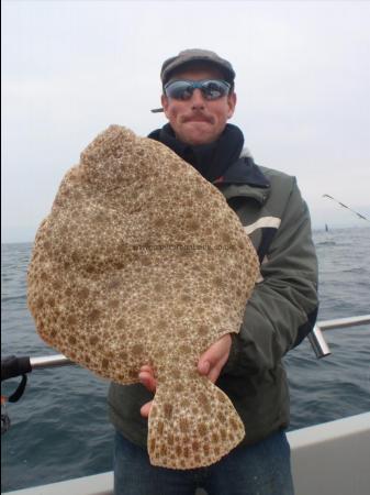 12 lb 6 oz Turbot by Paul Griffin