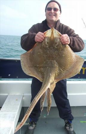 22 lb 8 oz Blonde Ray by Danny Curtis