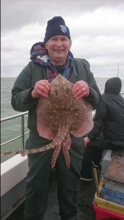 7 lb Thornback Ray by Bob Marshall