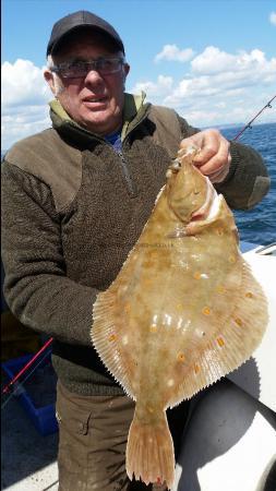 4 lb 10 oz Plaice by Unknown