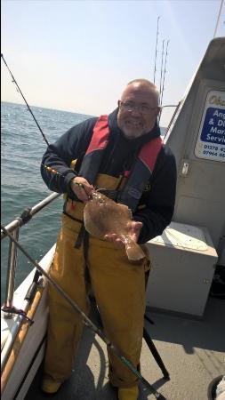 1 lb 2 oz Plaice by old man colin