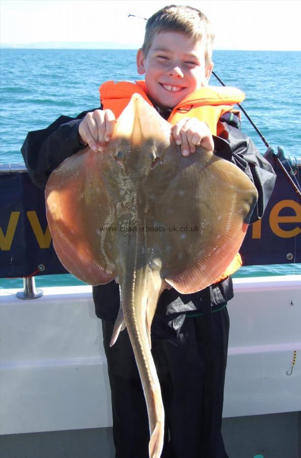 6 lb 8 oz Small-Eyed Ray by James Smith