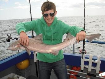 8 lb 8 oz Starry Smooth-hound by James