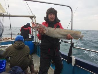 14 lb 2 oz Ling by Domatas